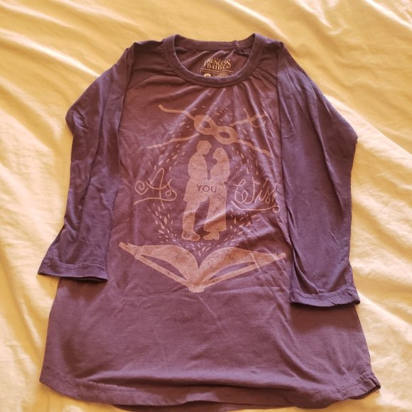 Princess Bride Raglan top with 3/4 length sleeves - Picture 3 of 5